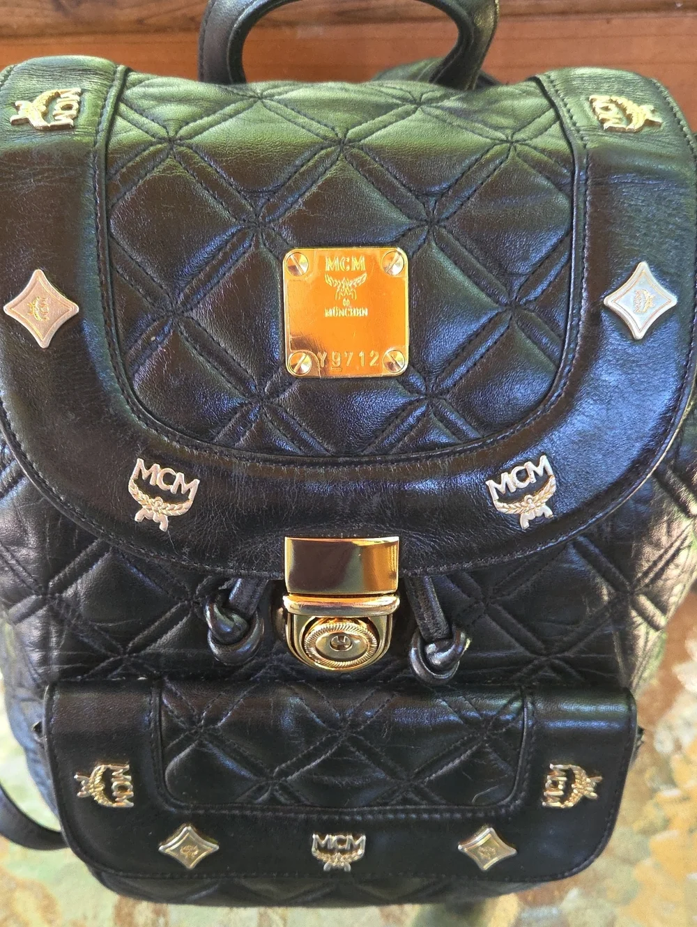 MCM quilted black
